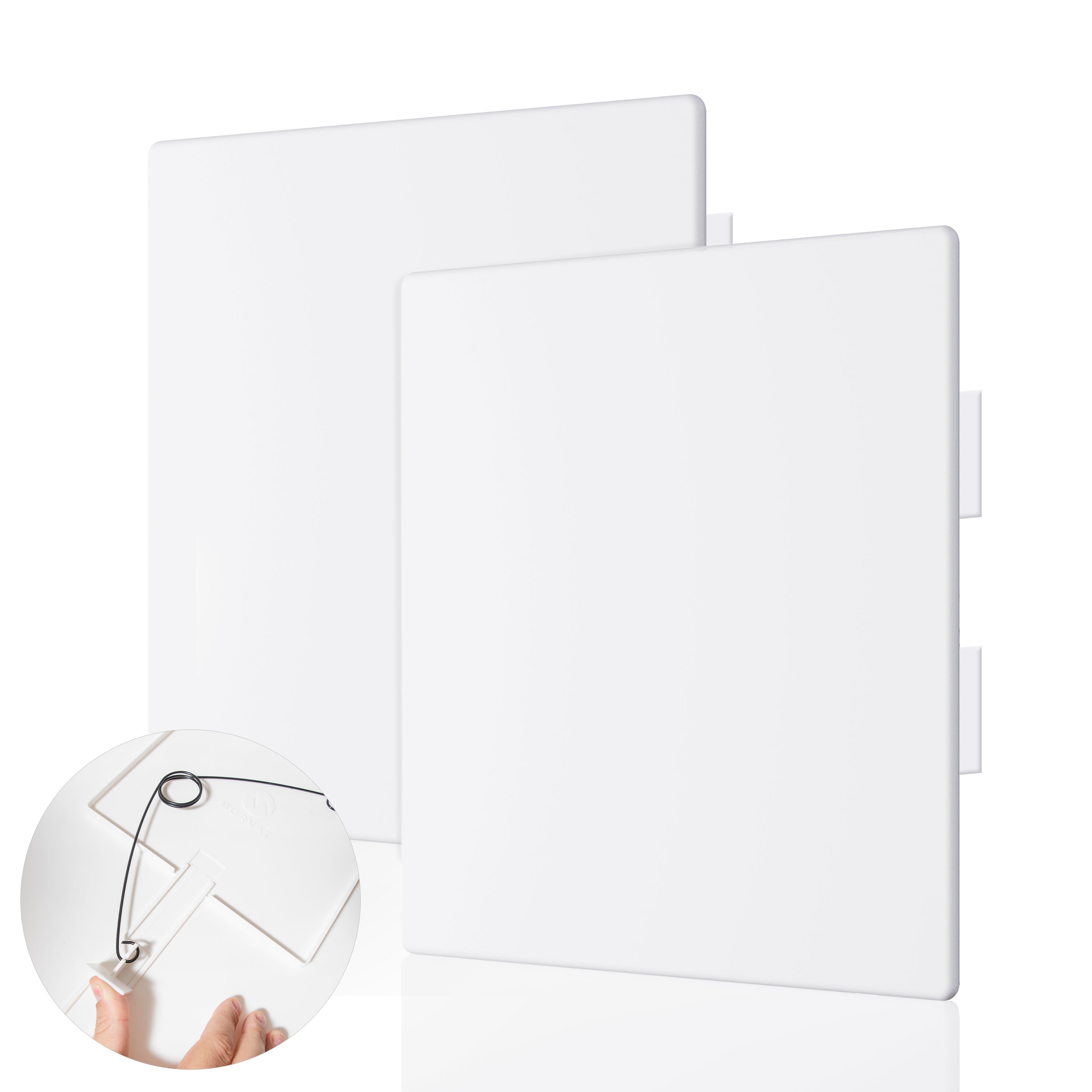 12x12 Adjustable Door Access Panel for Drywall and Sheetrock, 2 Pack, Front Main Image