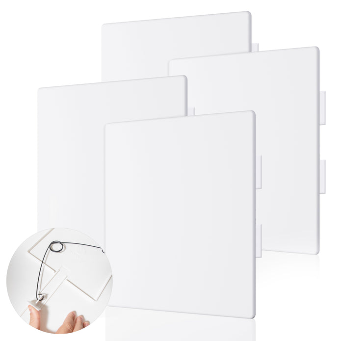 14x14 Adjustable Door Access Panel for Drywall and Sheetrock, 4 Pack, Front Main Image