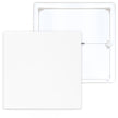 12x12 Spring Loaded Access Panel for Drywall and Sheetrock, Front and Back Angles